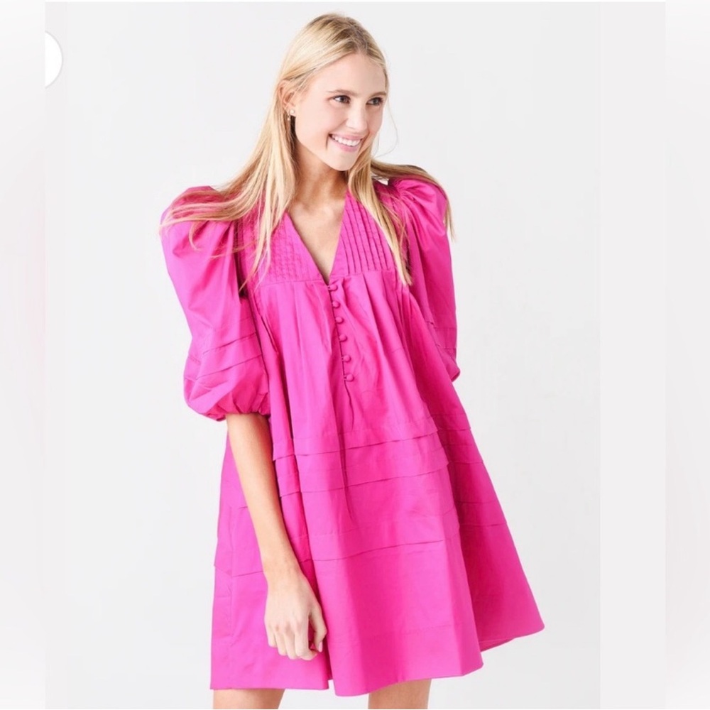 Hunter Bell Fuchsia Jenkins Dress XS
